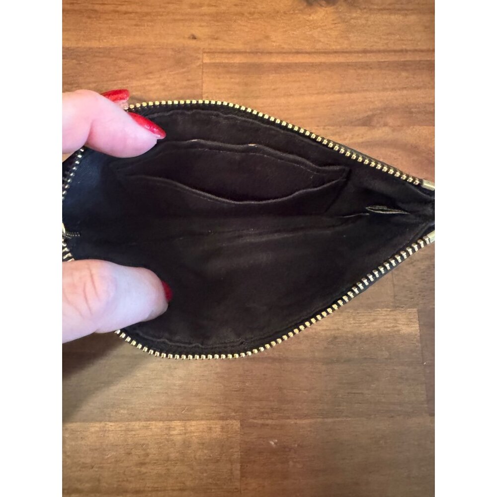 Coach wristlet black in good shape - Picture 3 of 4
